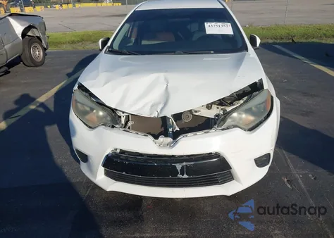 2015 Toyota Corolla Le из США, поврежденный, VIN 2T1BURHEXFC315405